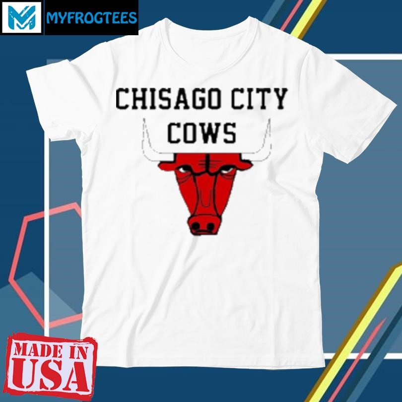 Funny Chisago City Cows logo T-Shirt