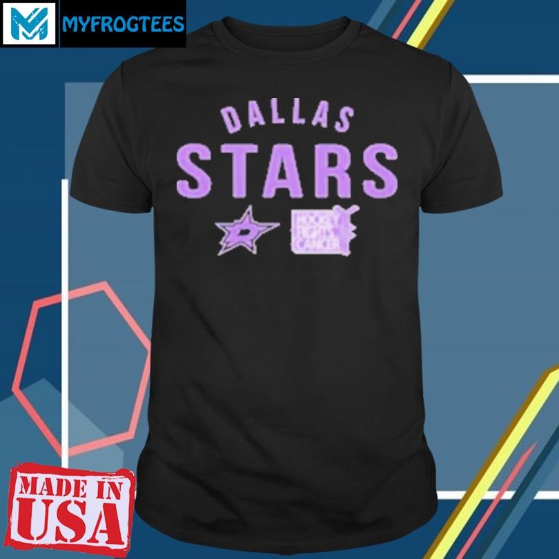 Funny Dallas Stars Richmond Resilient Hockey Fights Cancer T-Shirt