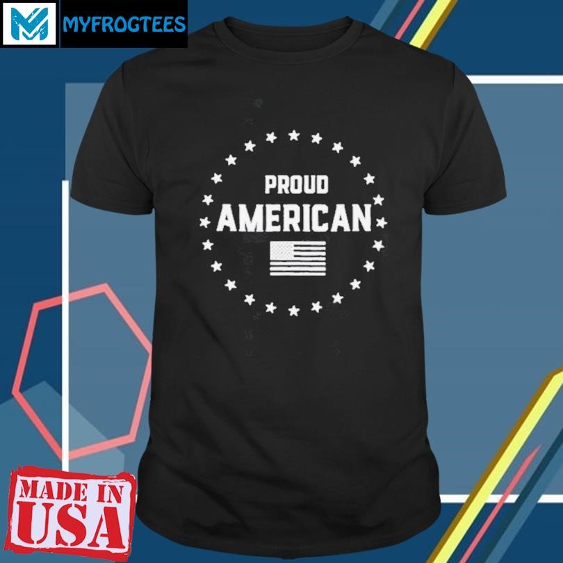 Funny Danica Patrick Wearing Proud American Shirt