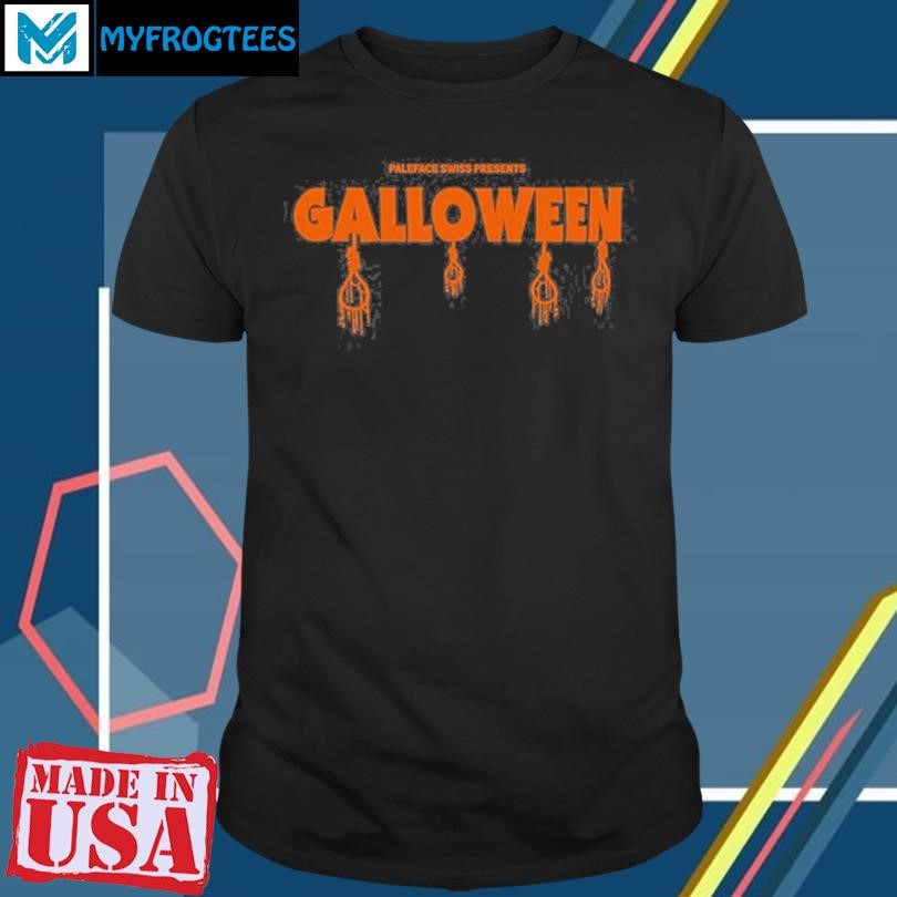 Funny Galloween Paleface Swiss Shirt