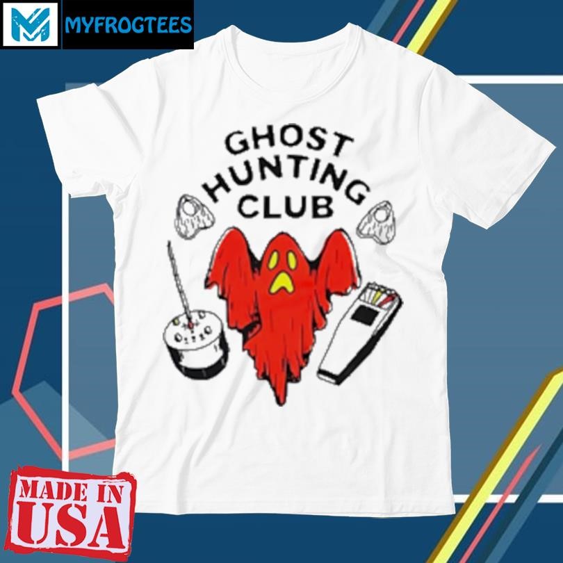 Funny Ghost hunting club Halloween T-Shirt