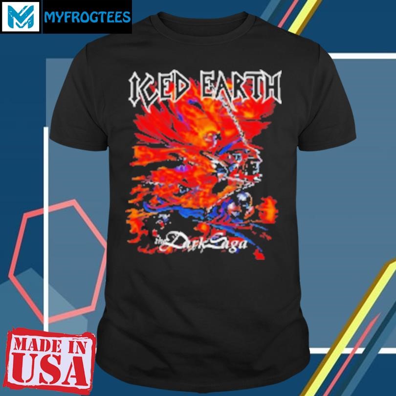 Funny Iced Earth The Dark Saga spawn T-Shirt