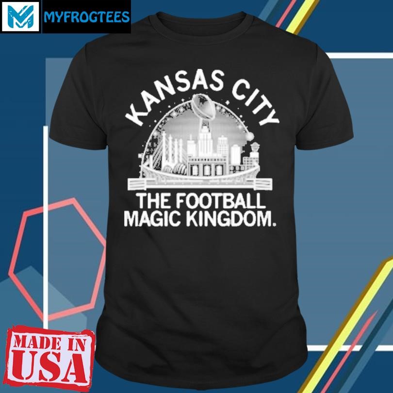 Funny KANSAS CITY FOOTBALL MAGIC KINGDOM HEAVYWEIGHT T-SHIRT