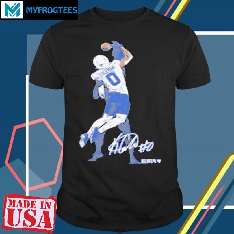 Funny KEON COLEMAN ONE-HANDED CATCH T-SHIRT