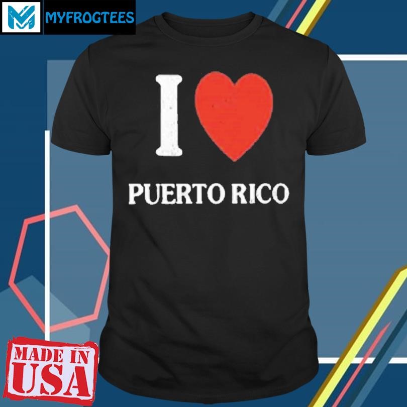 Funny Kennethcole I Love Puerto Rico T-Shirt