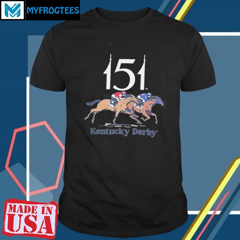 Funny Kentucky Derby 151 Hug The Rail t shirt