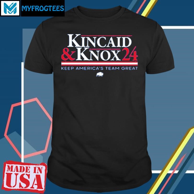 Funny Kincaid & Knox 24 Keep America's Team Great shirt