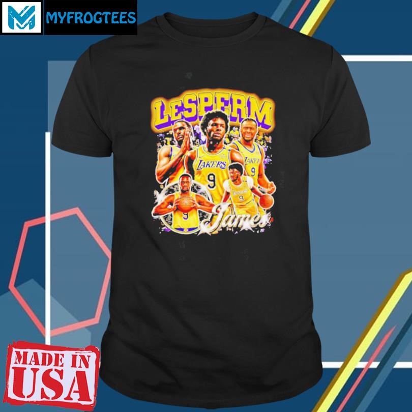 Funny LeSperm James bootleg shirt