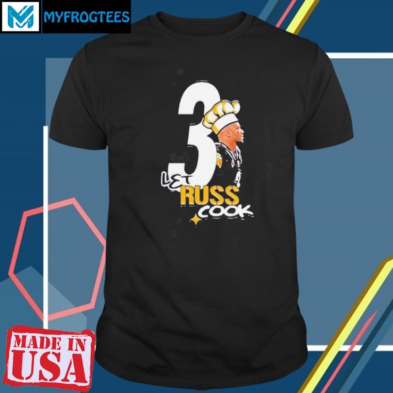 Funny Let Russ Cook Russell Wilson 2024 Shirt