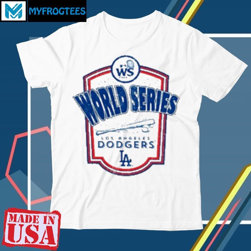 Funny Los Angeles Dodgers Majestic Threads 2024 World Series Raglan Softhand T-Shirt