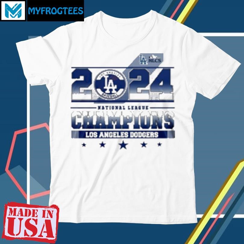 Funny Los Angeles Dodgers National League Champions Victory 2024 T-Shirt