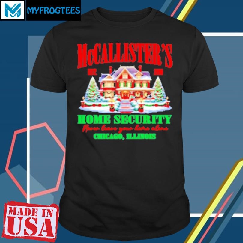 Funny McCallisters Home Vacation Movies Christmas T-Shirt