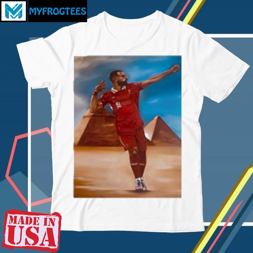 Funny Mo Salah Liverpool FC retro T-Shirt