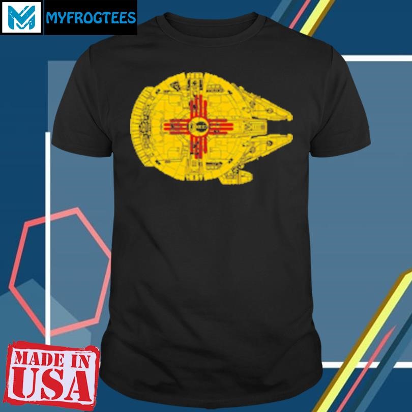 Funny New Mexico Flag And The Millennium Falcon T-Shirt