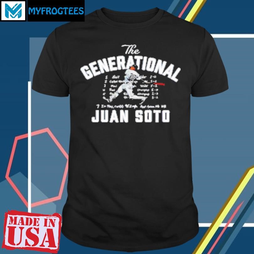 Funny New York Yankees The Generational Juan Soto T-Shirt