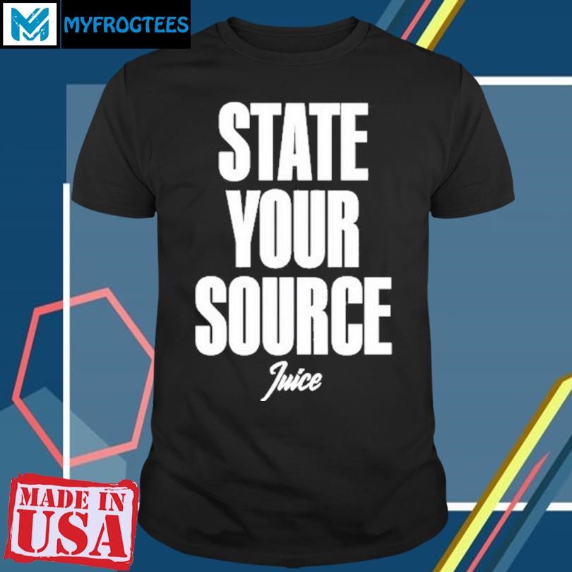 Funny Stephen A Smith State Your Source T-Shirt