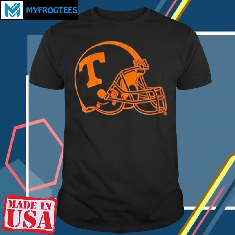 Funny TENNESSEE FOOTBALL DARK MODE HELMET T-SHIRT