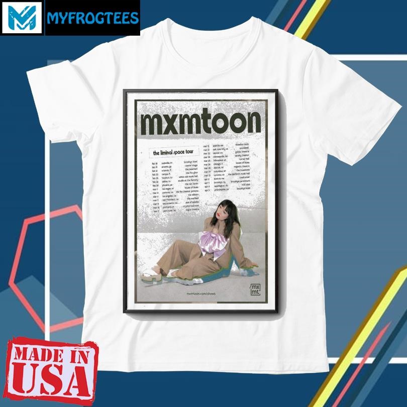 Funny The Liminal Space Tour 2025 Mxmtoon Poster shirt