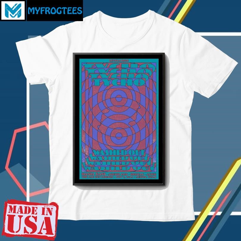 Funny Tycho November 2 2024 The Far Out Lounge Austin TX Poster shirt