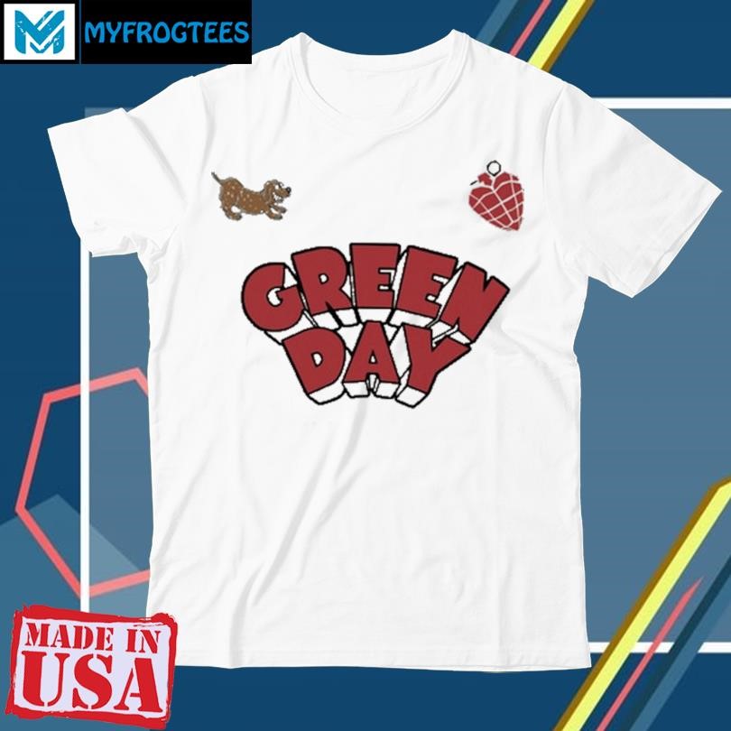 Green Day Saviors Tour 2024 Soccer T-Shirt