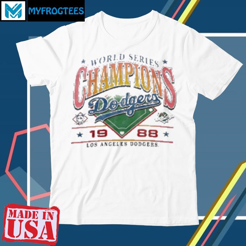 Los Angeles Dodgers World Series Champions 1988 vintage T-Shirt