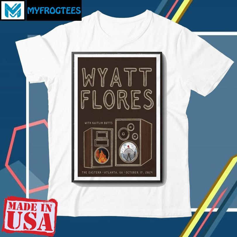 Oct 17, 2024 Wyatt Flores Atlanta, GA Poster shirt