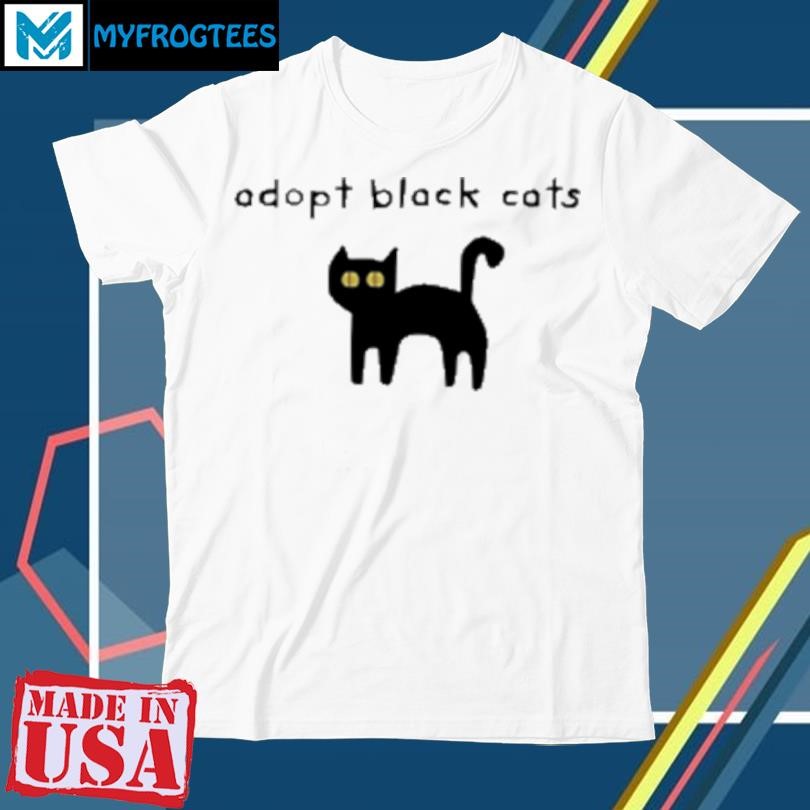 Official Adopt black cats T-Shirt