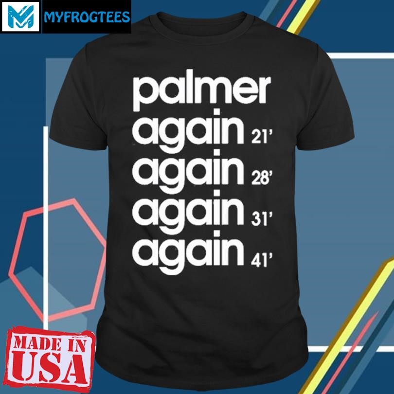 Official Cole Palmer Again Shirt