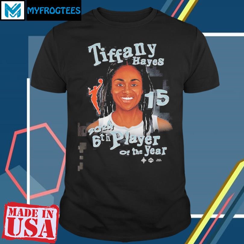 Official Las Vegas Aces Tiffany Hayes 2024 Sixth Player of the Year T-Shirt