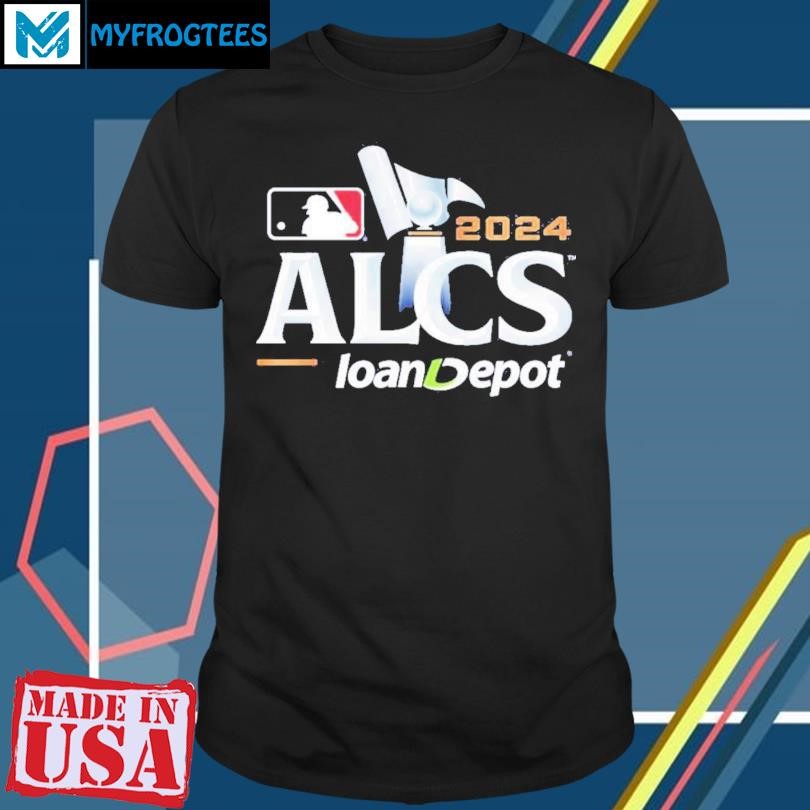 Official MLB ALCS 2024 American League Championship Series loanDepot T-Shirt