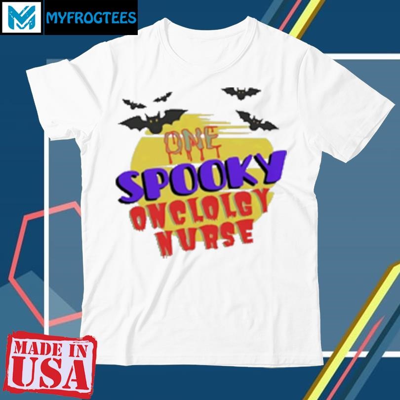 Official One Spooky Oncologist Nurse Halloween T-Shirt