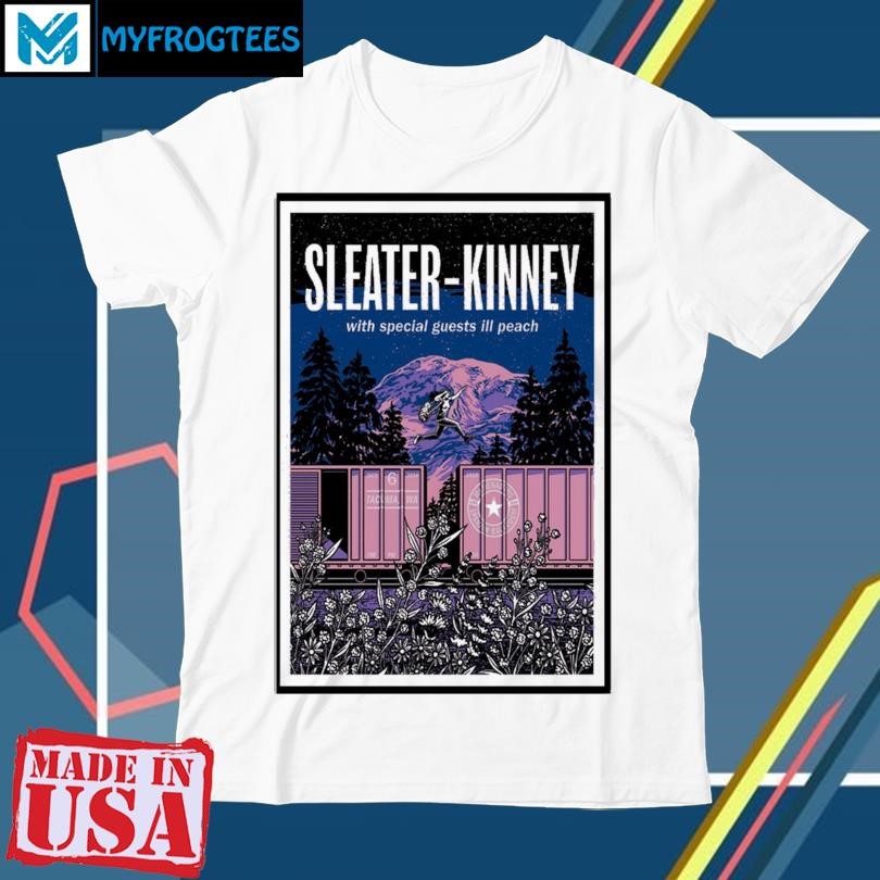 Official Sleater-Kinney October 6, 2024 Tacoma Washington Poster shirt