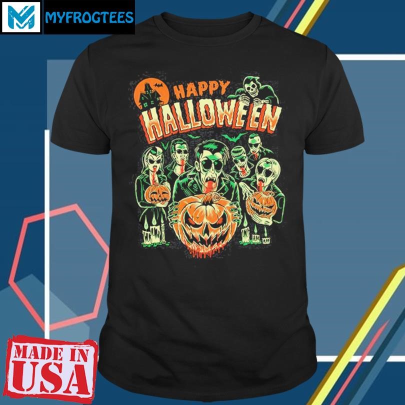 Original 2024 Creeper Happy Halloween Sol Rac New Shirt