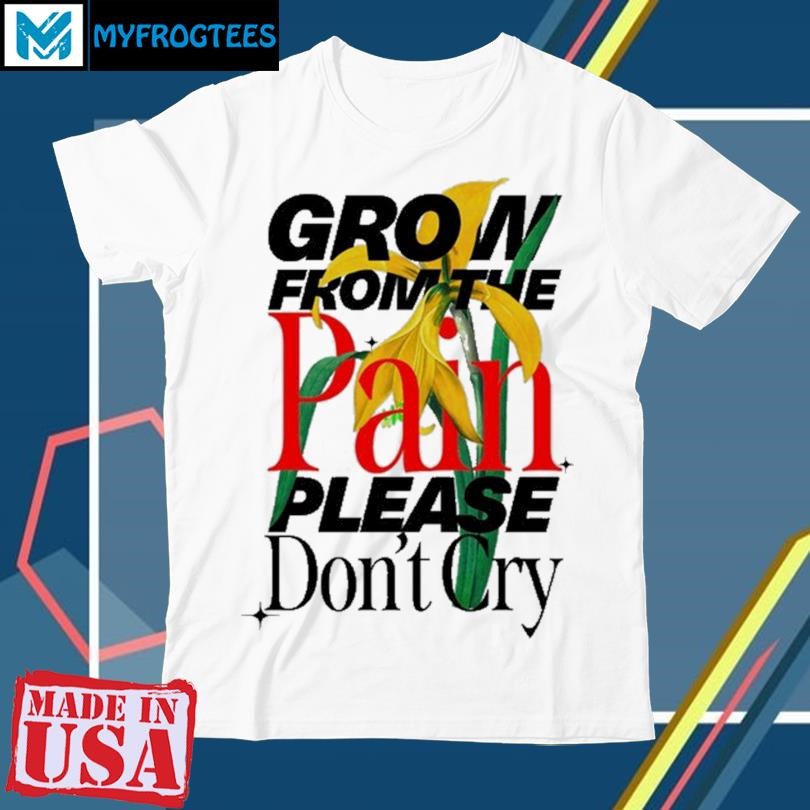 Original 2024 Rapsody Please Don't Cry Grow From The Pain T-Shirt