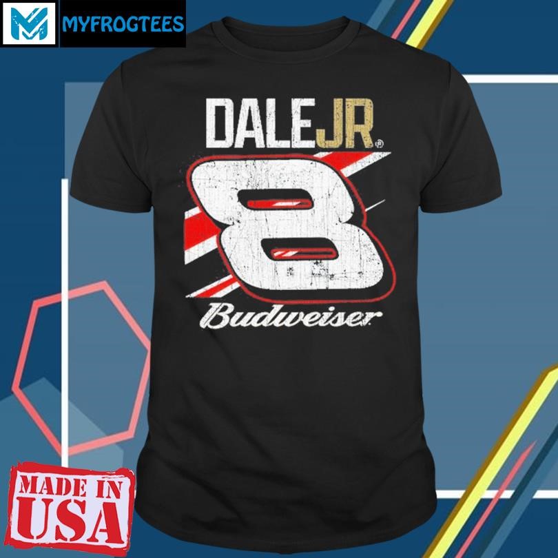 Original 8 Dale Earnhardt Jr. Budweiser New T-Shirt