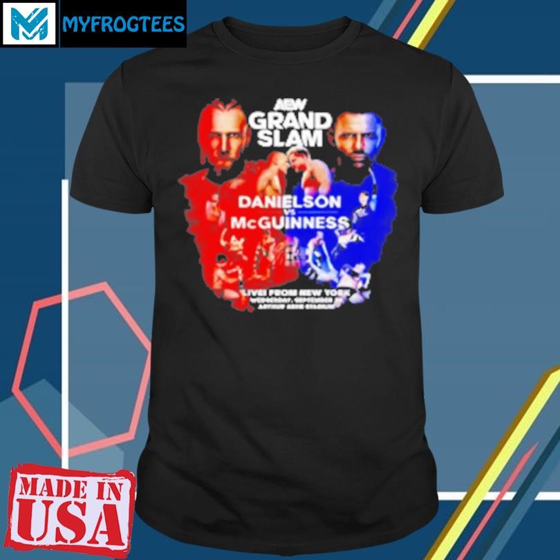 Original AEW Grand Slam 2024 Matchup Bryan Danielson Vs Nigel Mcguinness T-Shirt