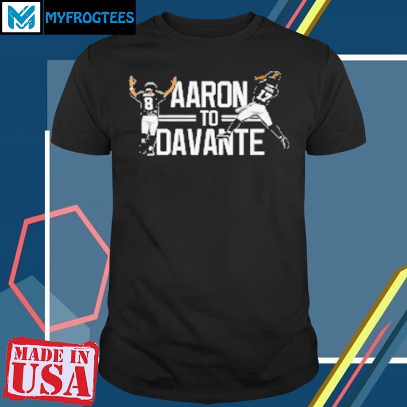 Original Aaron Rodgers New York Jets to Davante Adams T-Shirt