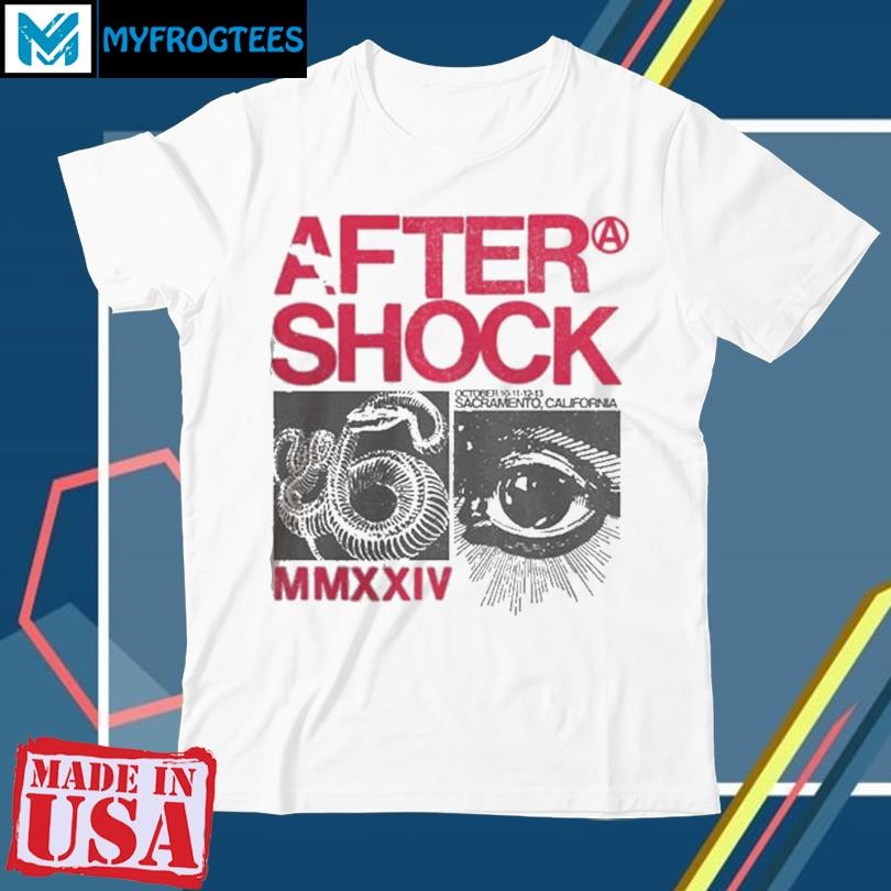 Original Aftershock Festival 2024 Optic Tee For Sacramento California At Discovery Park On October 2024 With shirt