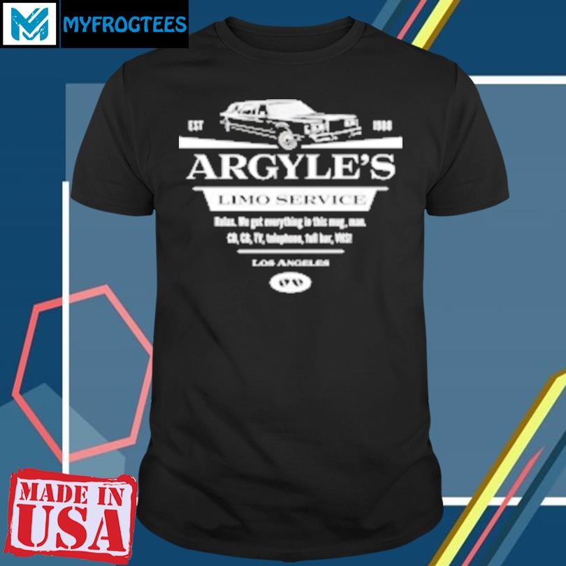 Original Argyle's Limo Service Los Angeles Classic T-Shirt