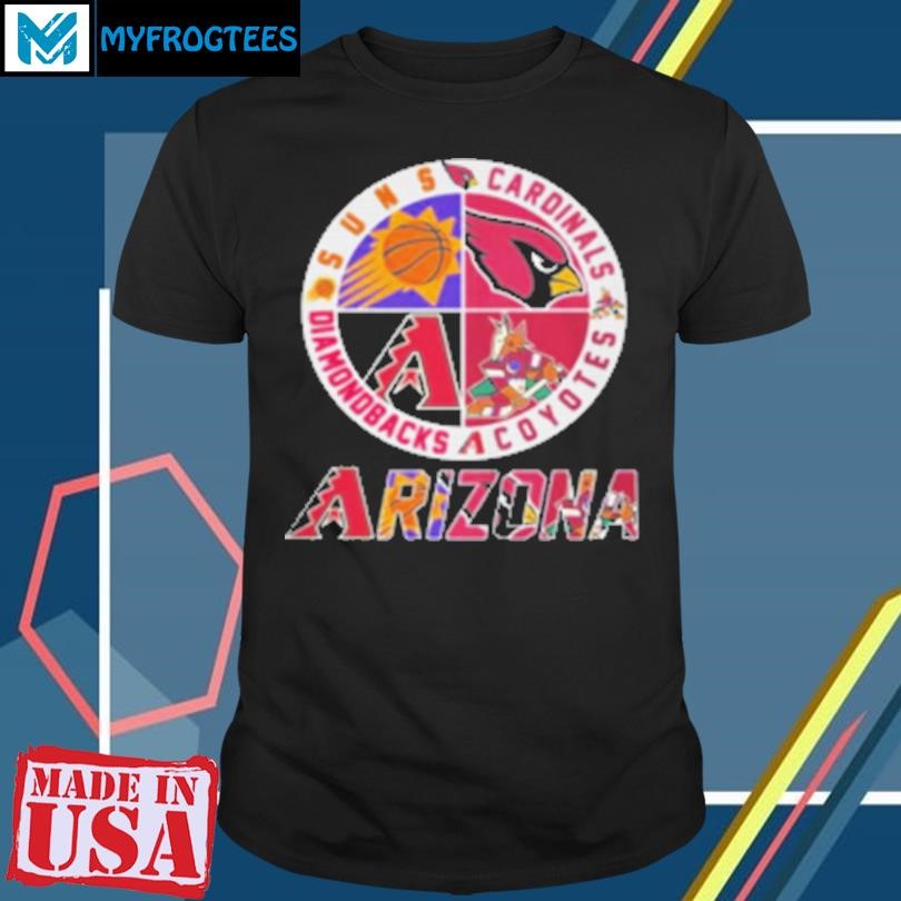 Original Arizona Sports Teams Logo 2024 T-Shirt