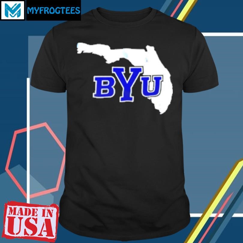 Original BYU Florida Map T-Shirt