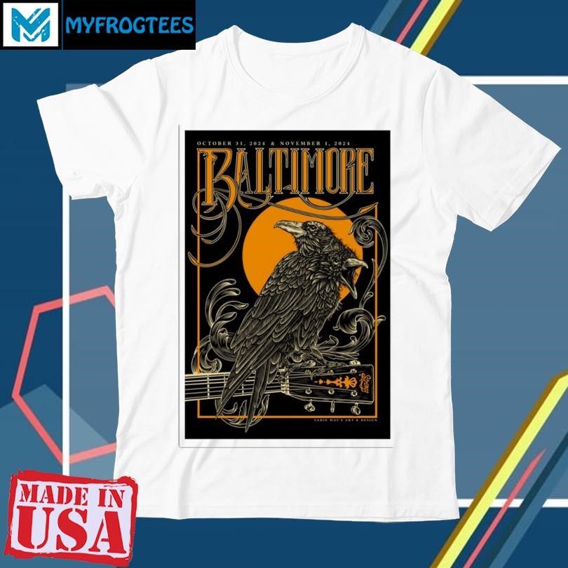 Original Baltimore Halloween Event 10 31 24 Event Poster shirt