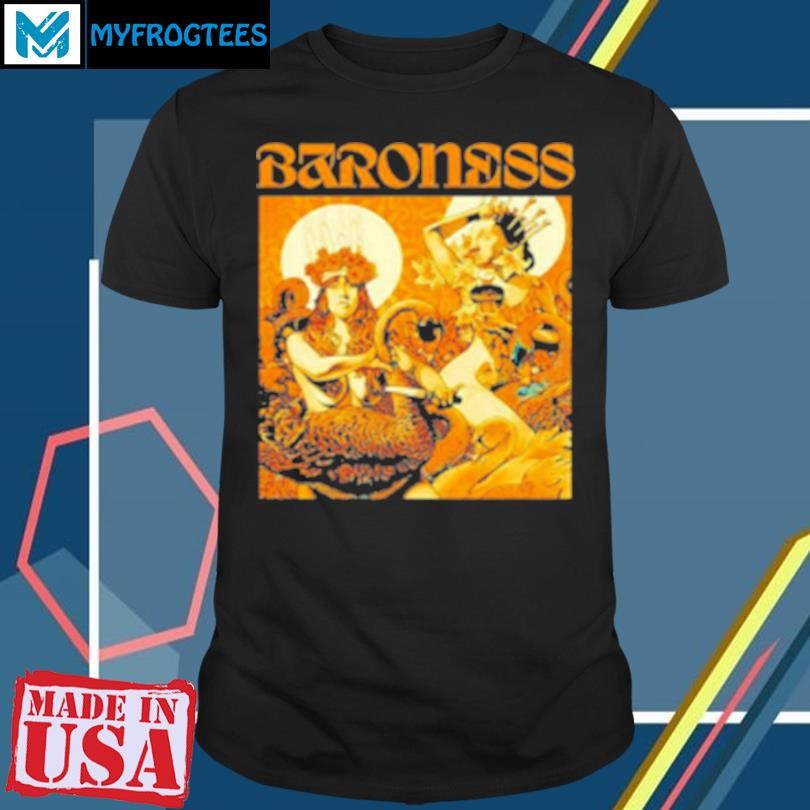 Original Baroness Yellow Album Retro T-Shirt