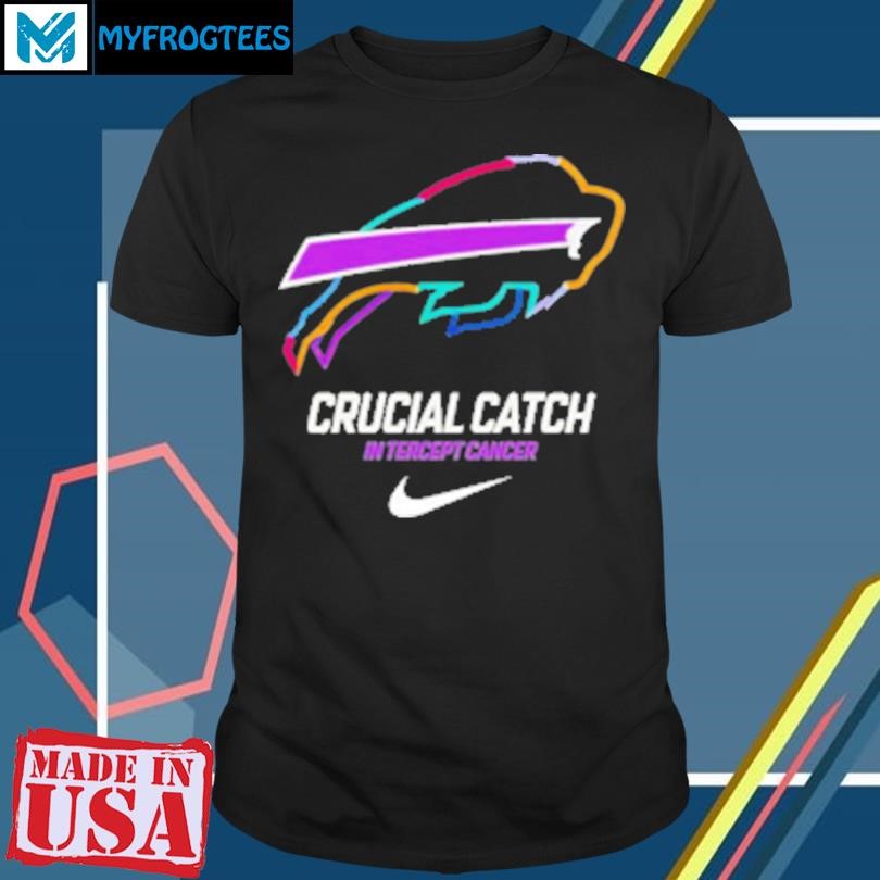 Original Bills Nike Black 2024 NFL Crucial Catch T-Shirt