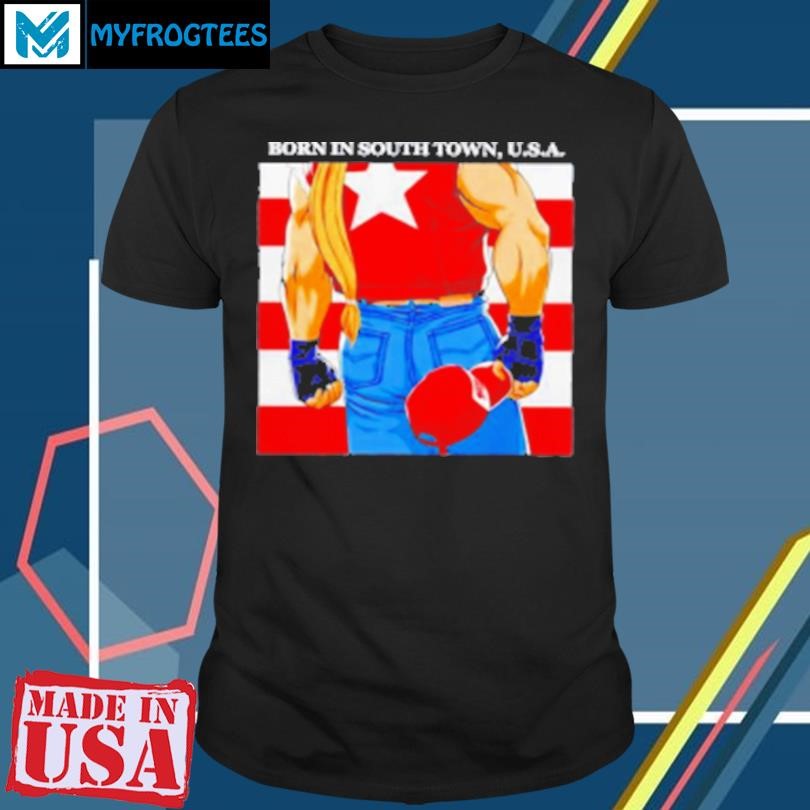 Original Born in South USA Flag T-Shirt