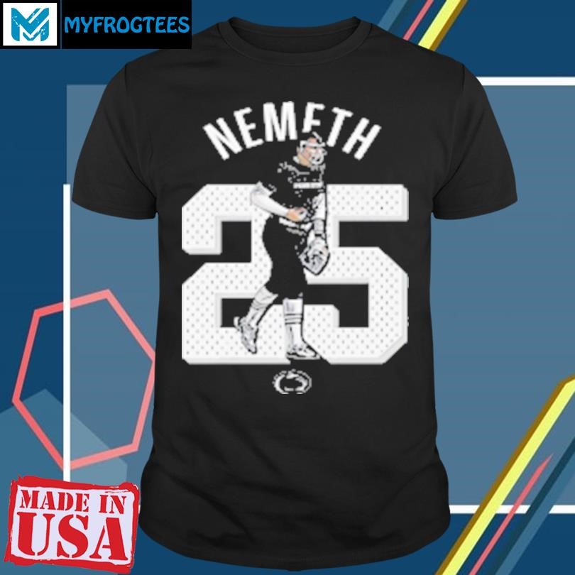 Original Bridget Nemeth number 25 Penn State Nittany Lions T-Shirt