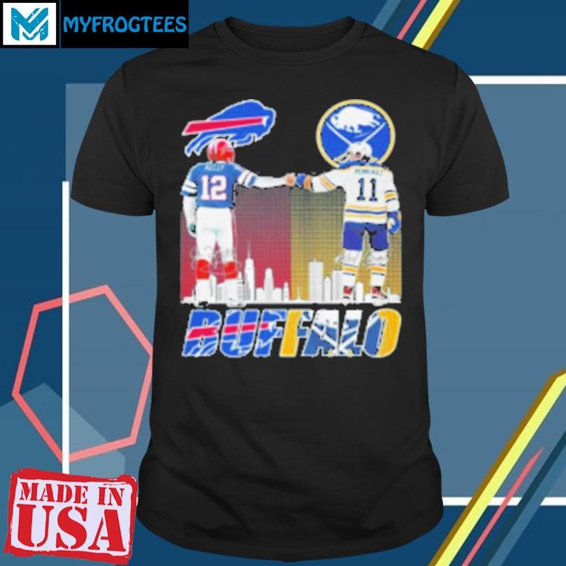 Original Buffalo Bills X Buffalo Sabres Sports Kelly X Perreault Signatures 2024 T-Shirt