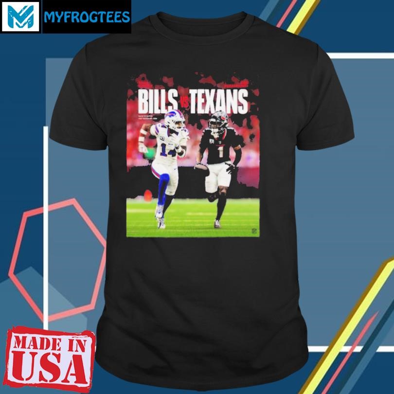 Original Buffalo Bills vs Houston Texans 2024 NFL Week 5 game matchup shirt