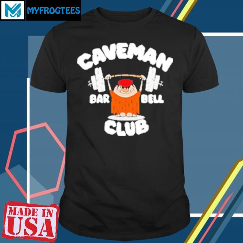 Original Caveman bar bell club T-Shirt