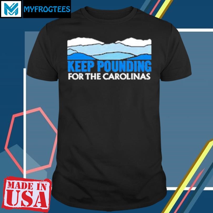 Original Charlotte Keep Pounding for the Carolinas Retro T-Shirt